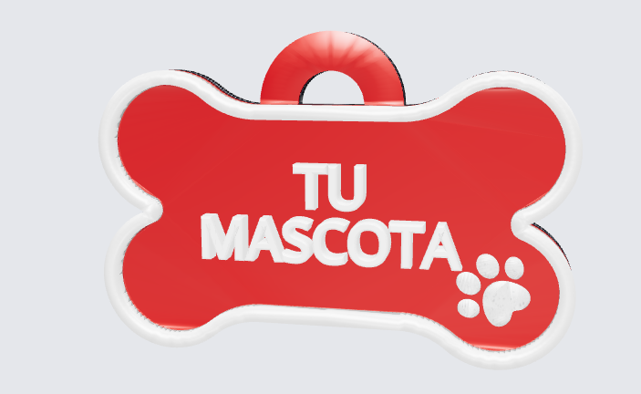 Placa tipo huella (Placa 3)