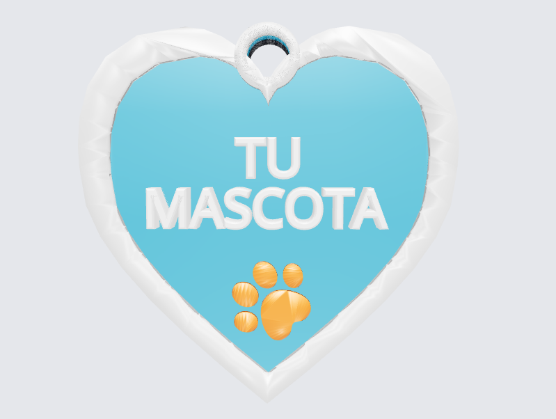 Placa tipo huella (Placa 4)